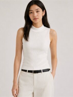 Uniqlo Bra Top Tank - Mock Neck